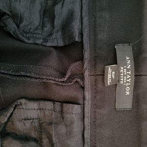 Ann Taylor black dress pants size 6P